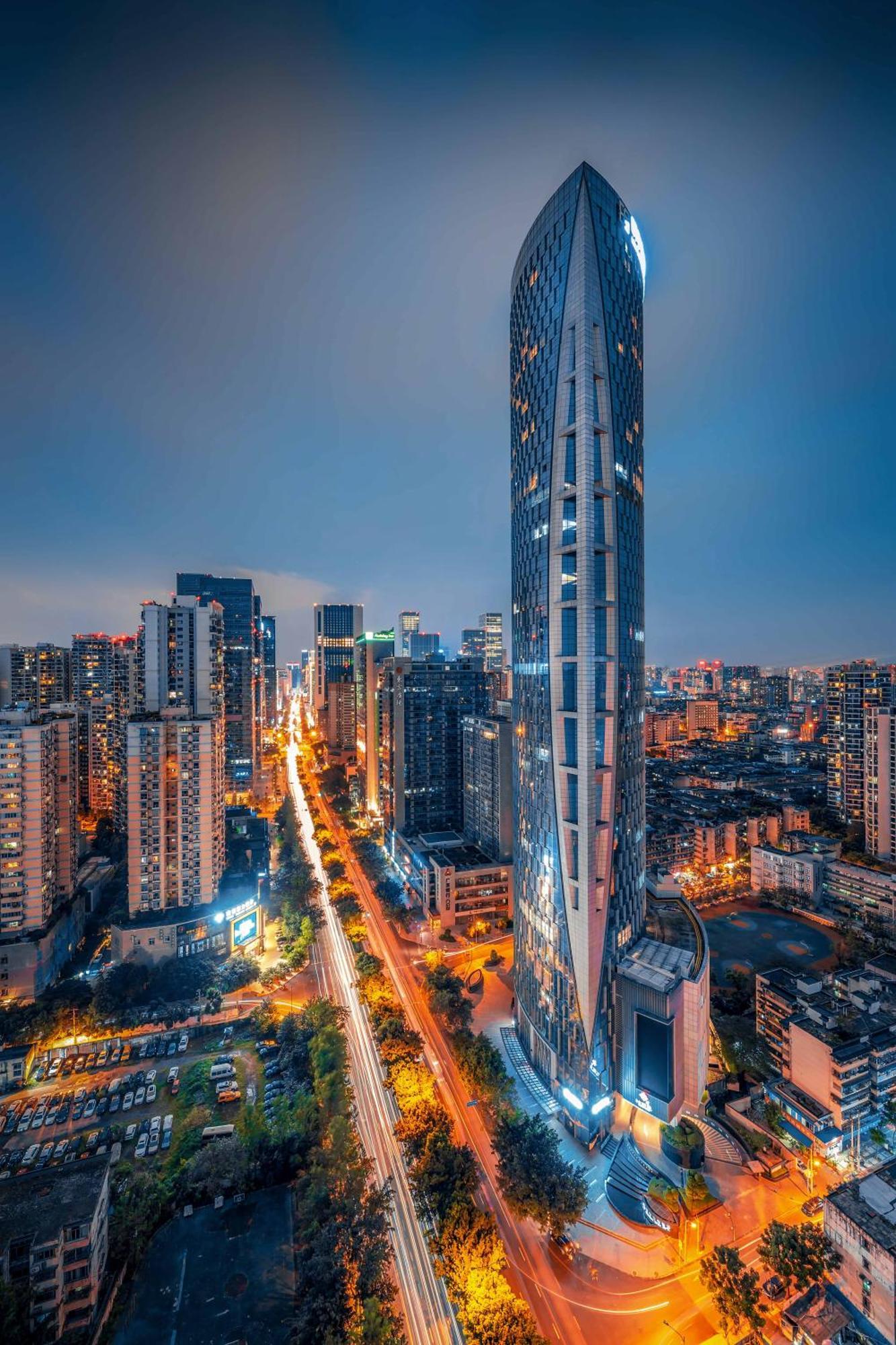 Minyoun Chengdu Dongda Hotel Exterior foto